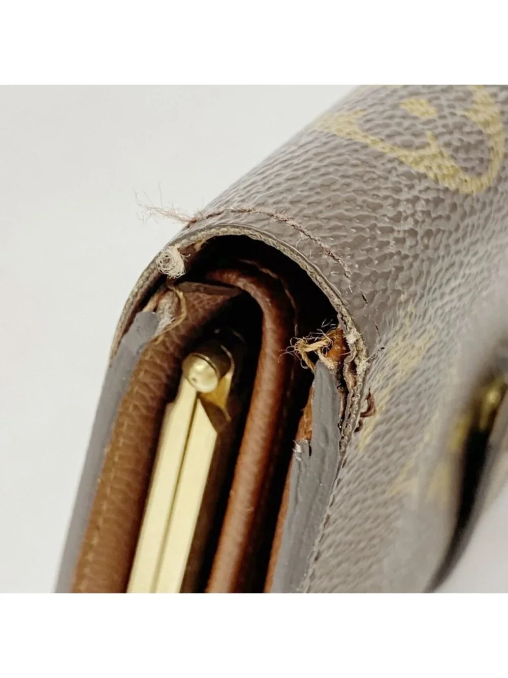 Louis Vuitton Wallet Monogram Porte-Monnaie Viennois Brown